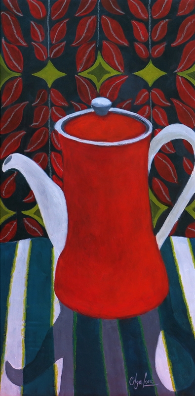 Let Me Be Your Tea Pot by artist OLGA LORA